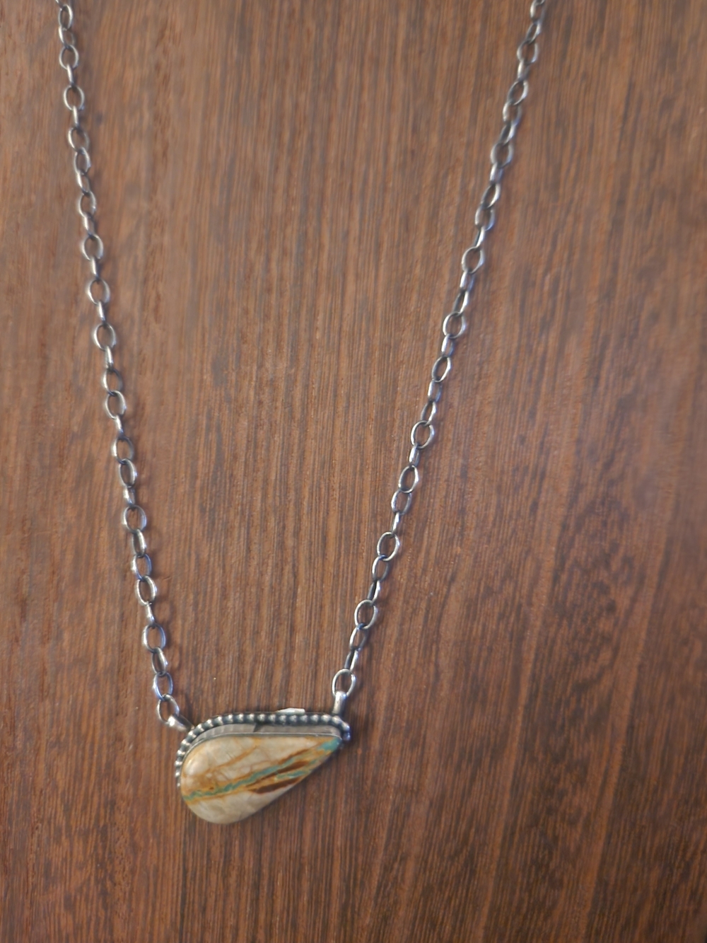 Royston Ribbon 18 Inch Necklace By Antonette Martinez